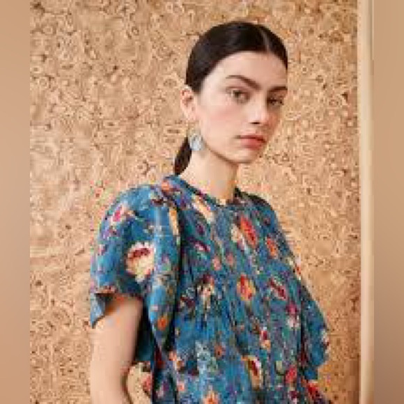 Ulla Johnson 100% Silk Ilaria Dress, $850 NWT, US 0, Pre-Fall 2024, 893 - Picture 3 of 12